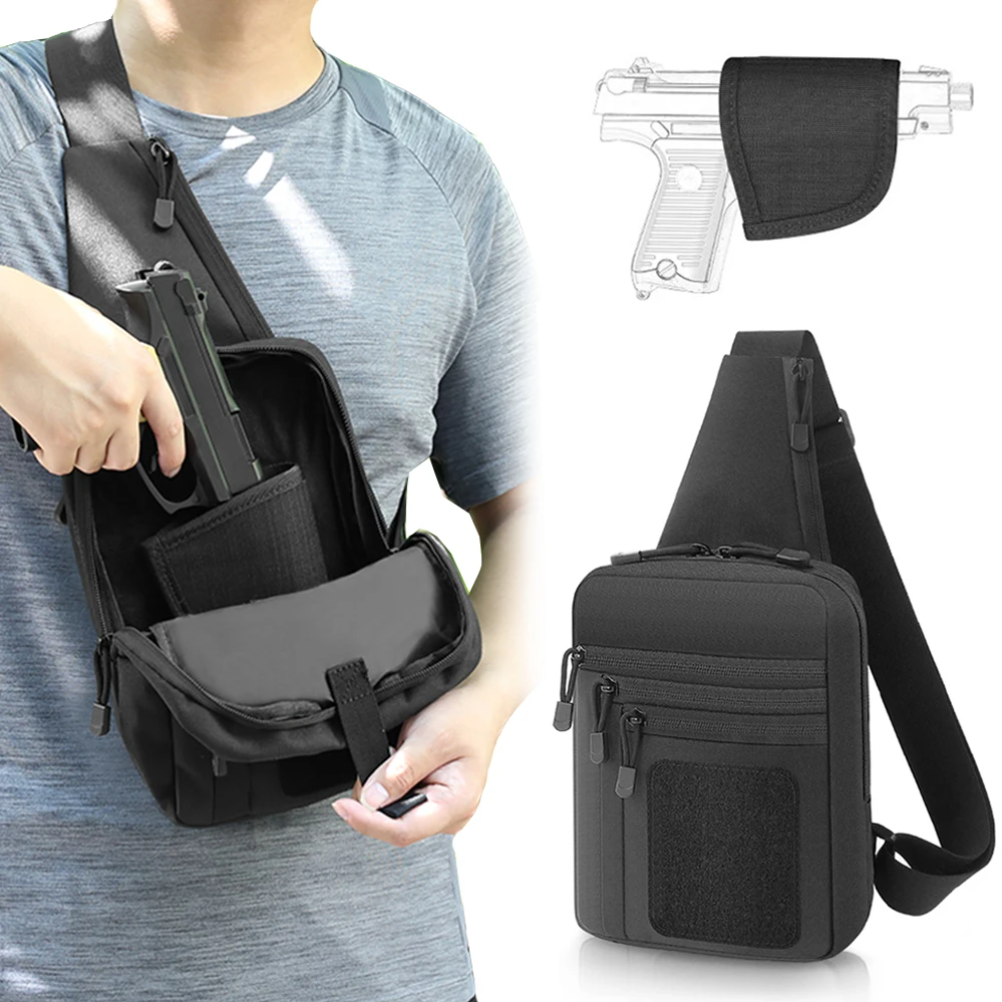 Edc Carry Bag For Pistol - Tactical Pistol Gun Bag Concealed Carry