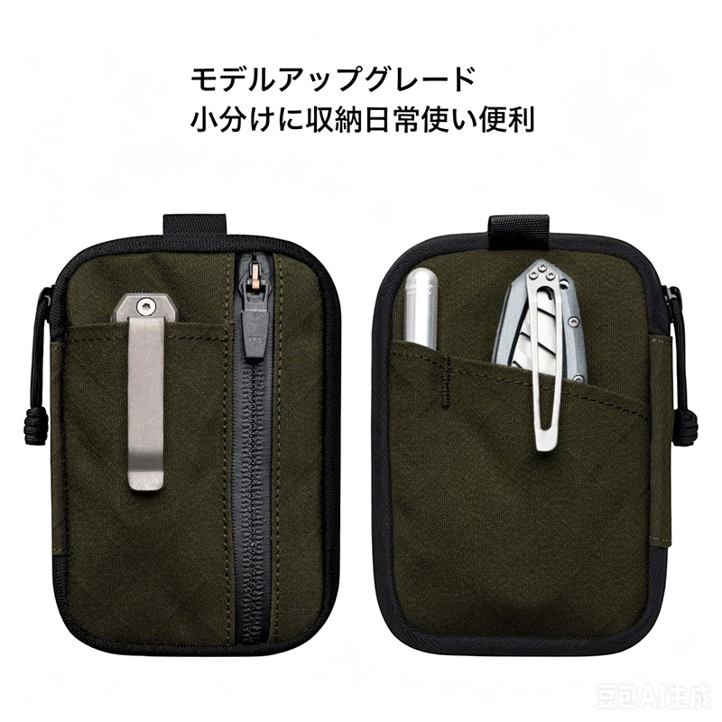 Edc Carry Card - X-Pac Multi-tool Slots EDC Organizer Pouch