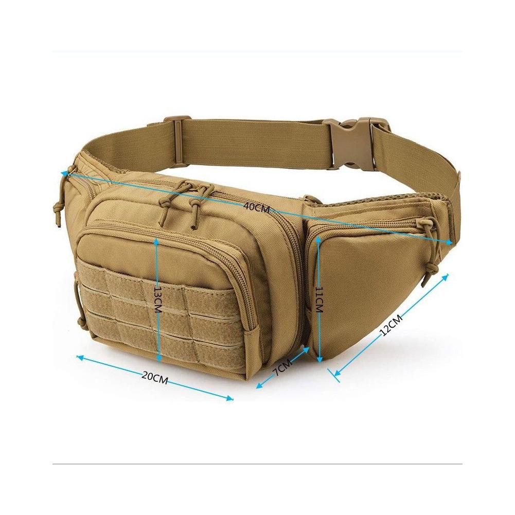 Edc Concealed Carry Belt - Tactical Waist Pack Waterproof Hip Bag