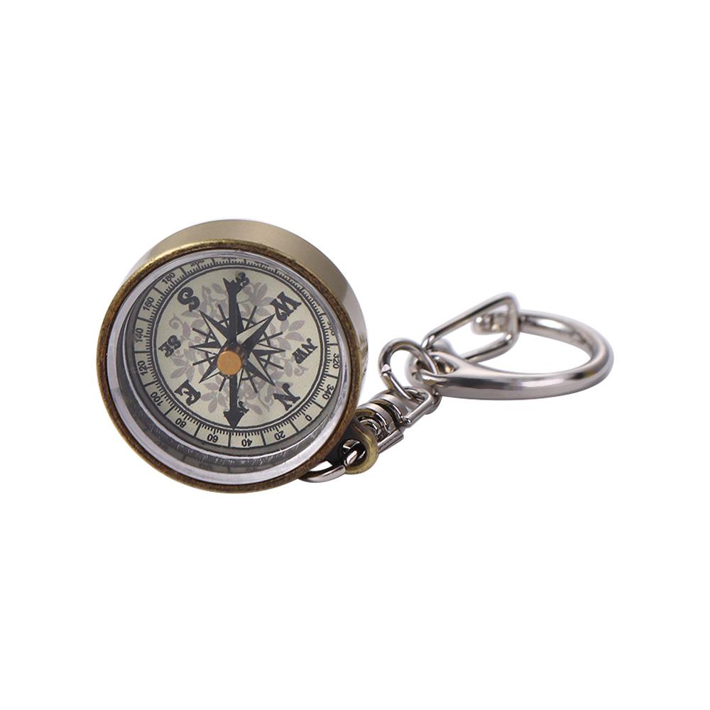 Gold Color Navigation Tools Po - Compass Keychain Mini recensie en prijs