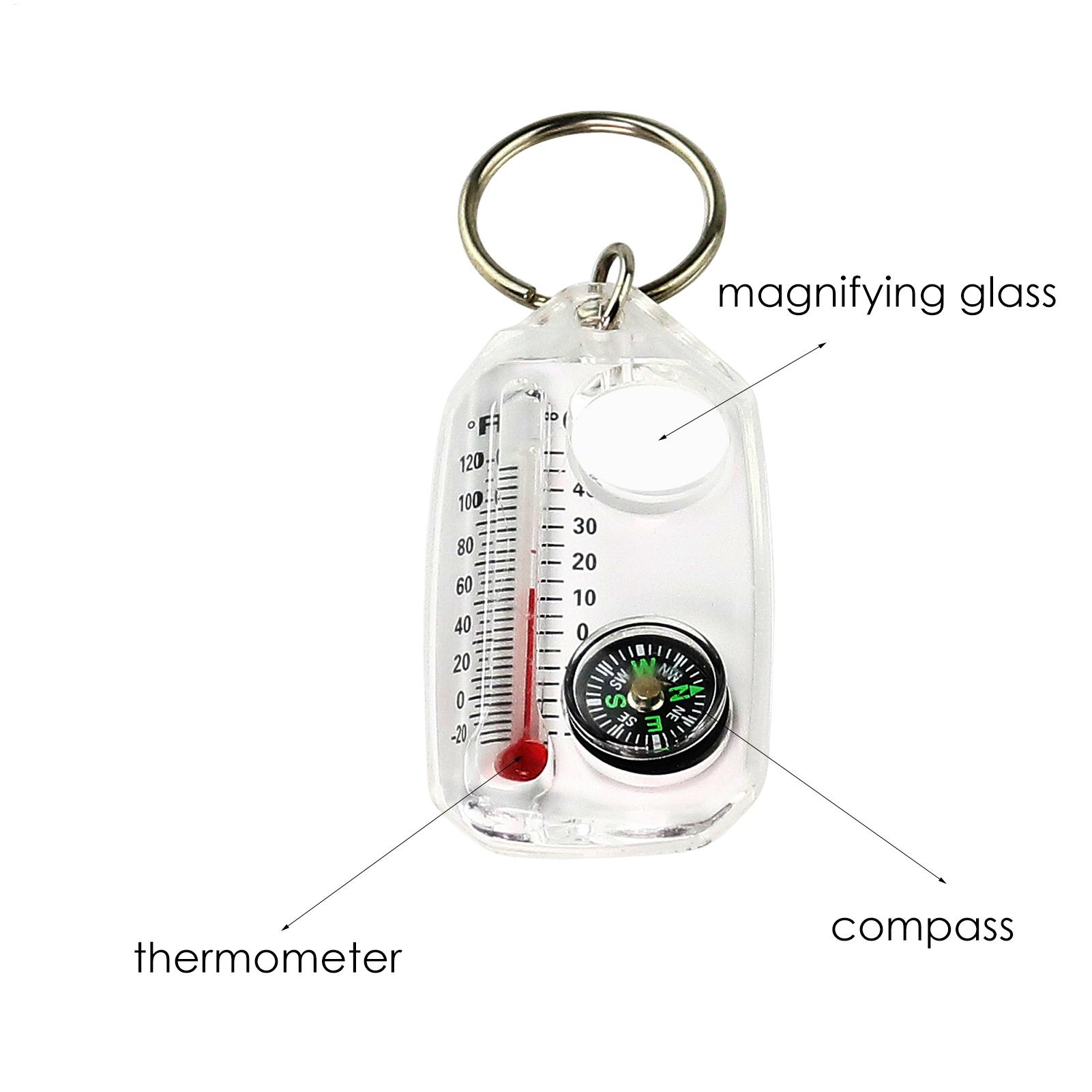 Multifunction Mini Keychain Ca - Compass Keychain Mini recensie en prijs