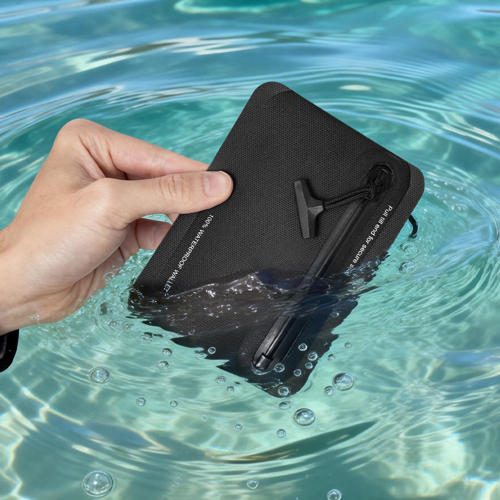 100% Waterproof Zipper Coin Pu - Leather Edc. Carry Pouch recensie en prijs