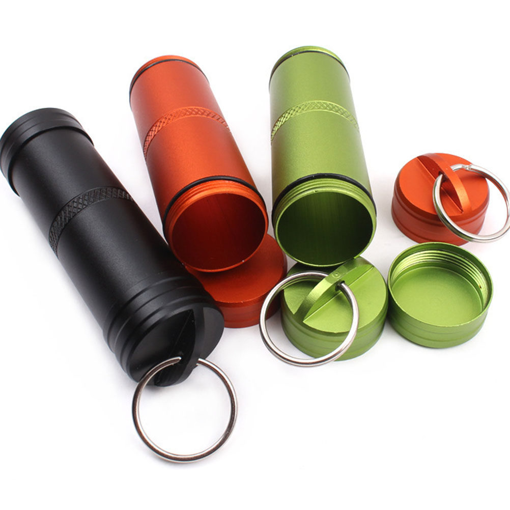 1Pcs Waterproof Pill Holder Al - Pill Fob Capsule recensie en prijs