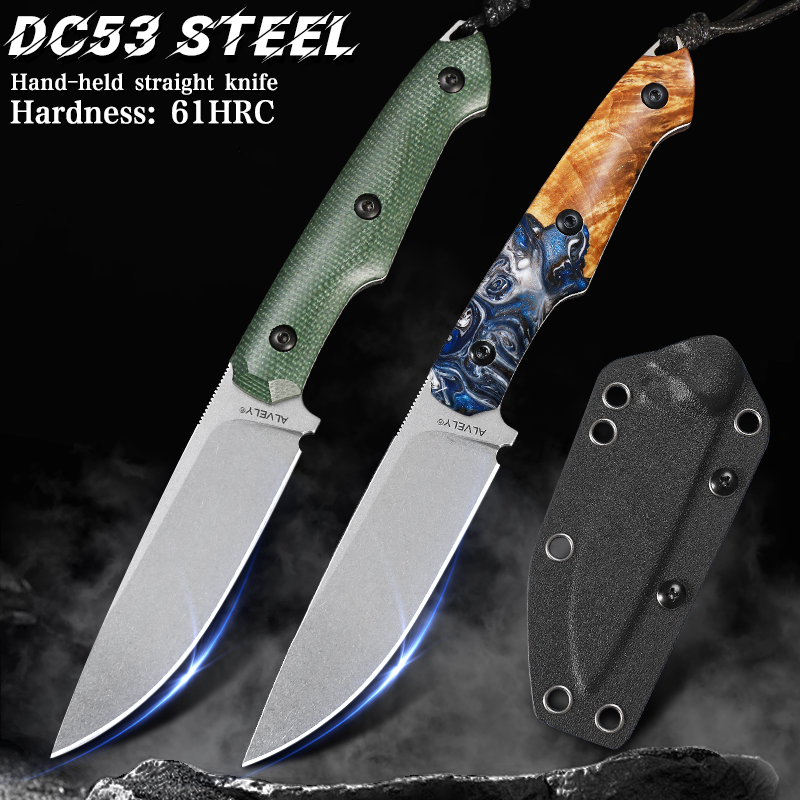 Handcrafted DC53 fixed-blade k - Edc Fixed Blade Deep Carry recensie en prijs