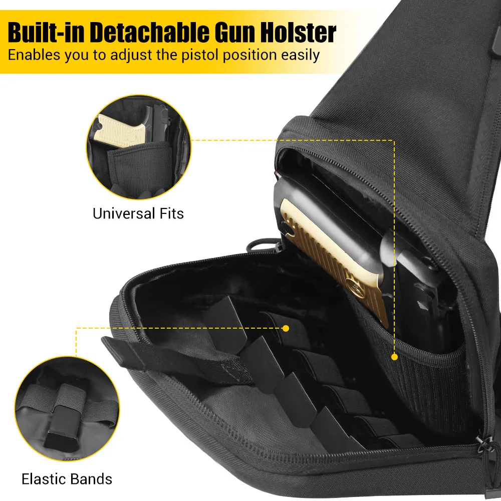Tactical Pistol Gun Bag Concea - Edc Carry Bag For Pistol recensie en prijs