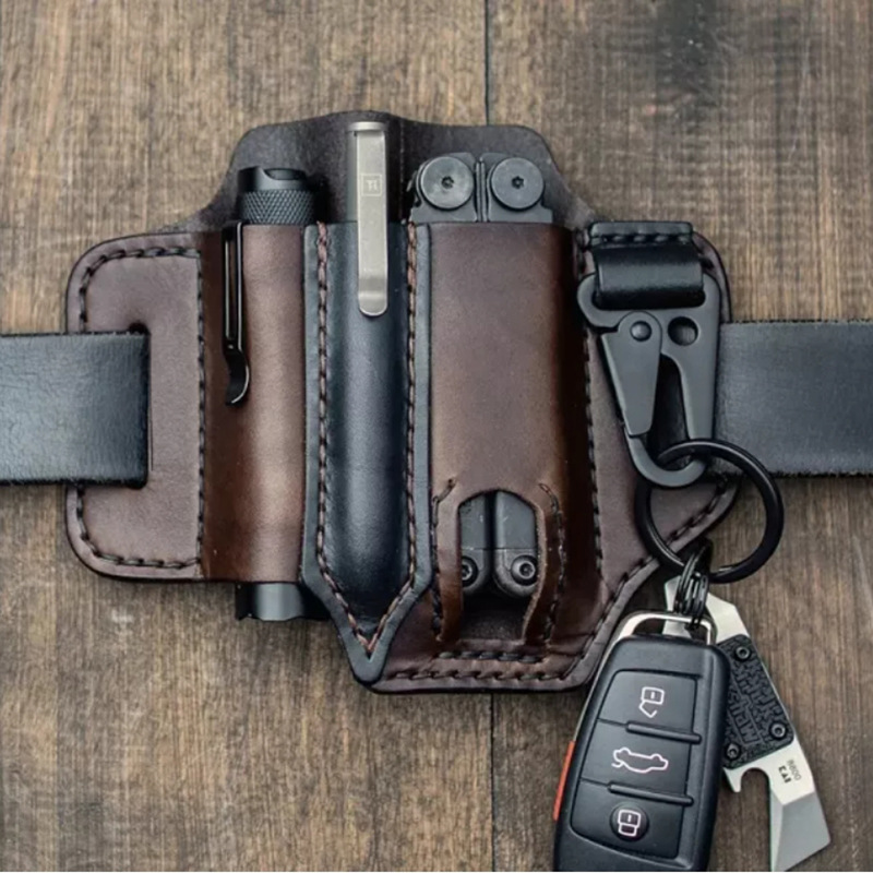 EDC Tactical Leather Pouch Ret - Leather Edc. Carry Pouch recensie en prijs