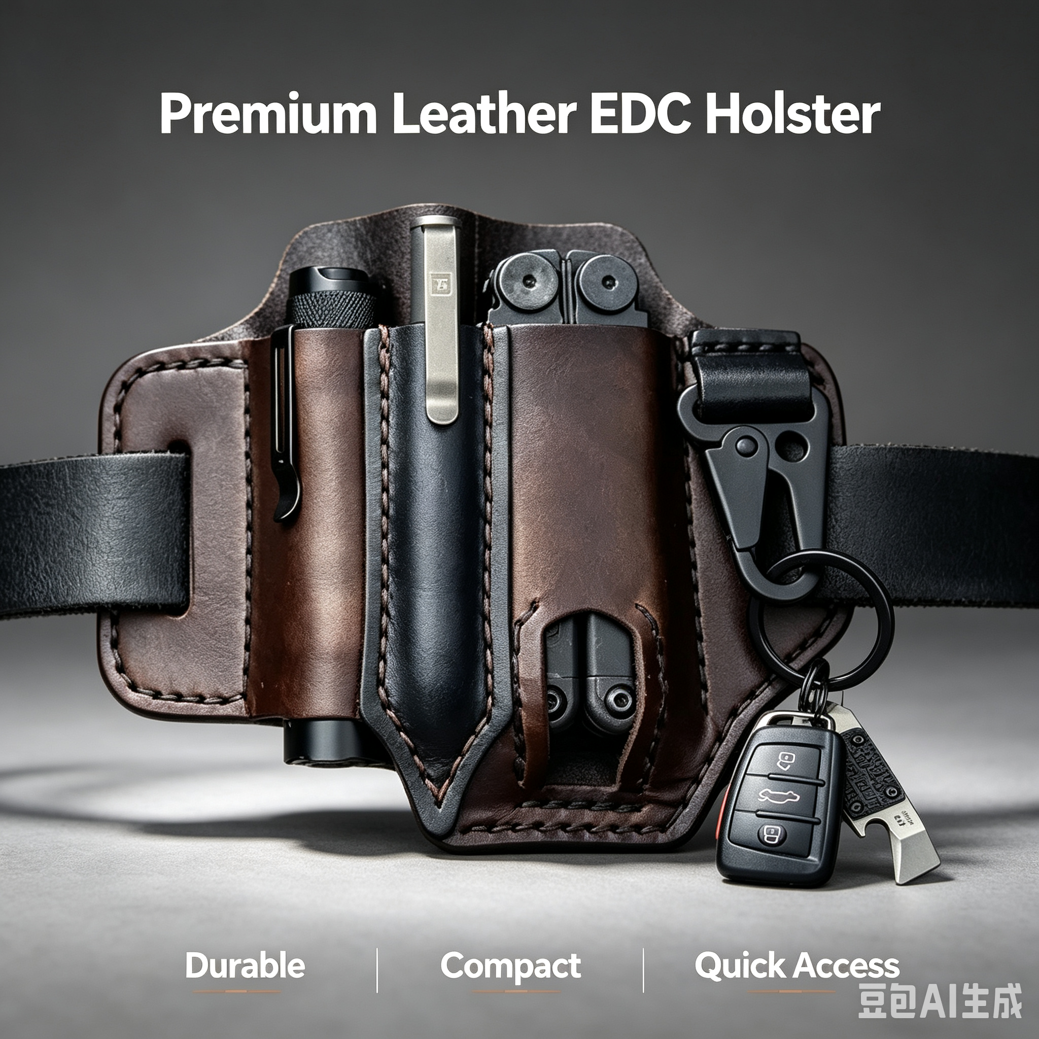 EDC Tactical Leather Pouch Ret - Leather Edc. Carry Pouch recensie en prijs