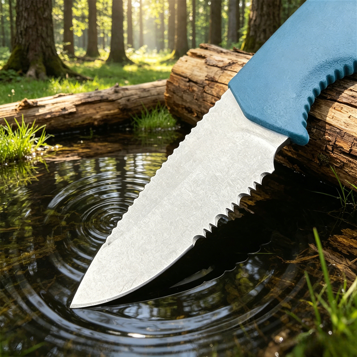 D2 Steel Fixed Blade Straight  - Edc Fixed Blade Deep Carry recensie en prijs