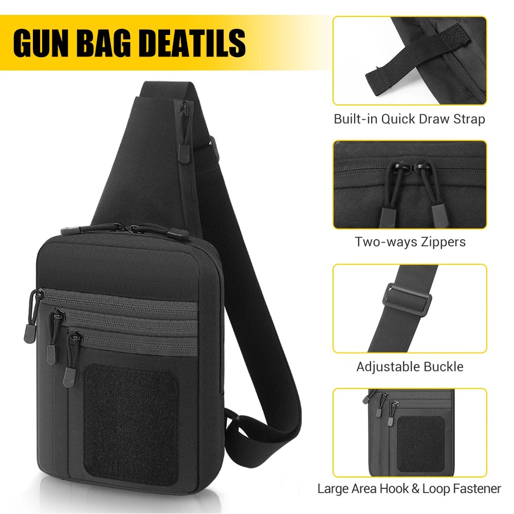 Concealed Carry Chest Gun Bag  - Edc Carry Bag For Pistol recensie en prijs