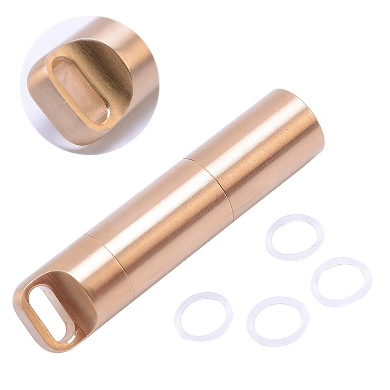 Waterproof Brass Airtight Wate - Pill Fob Capsule recensie en prijs