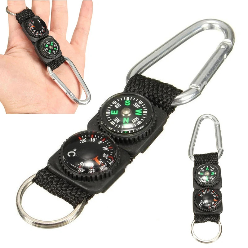 1pc Universal Multifunction 3  - Compass Keychain Mini recensie en prijs