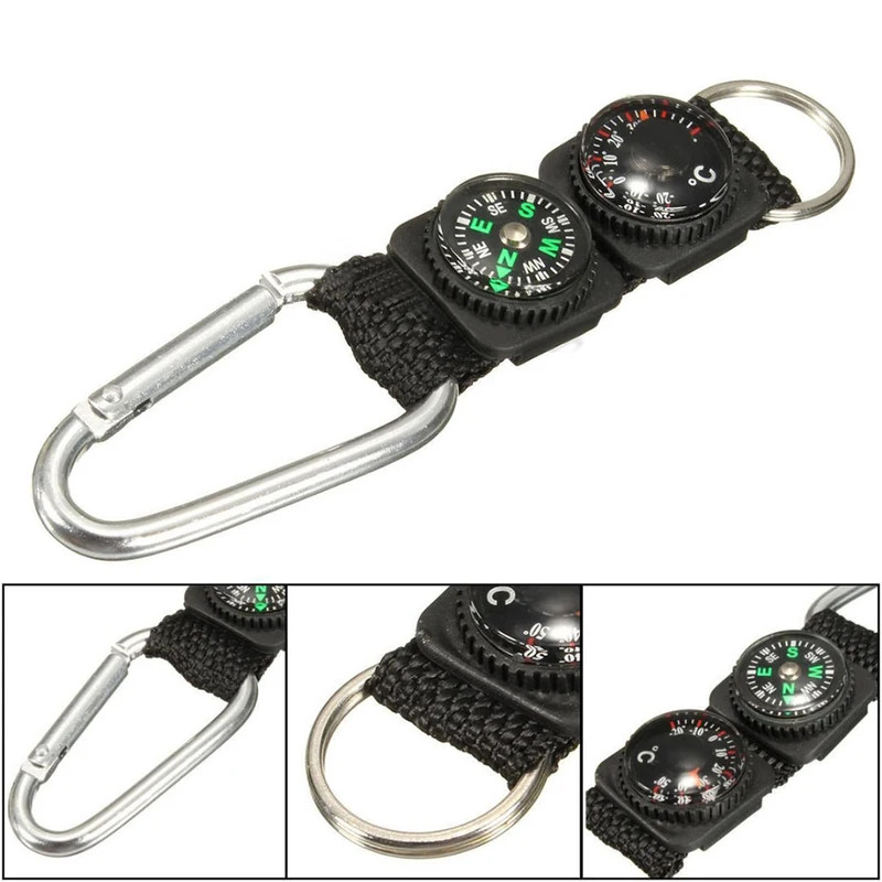 1pc Universal Multifunction 3  - Compass Keychain Mini recensie en prijs
