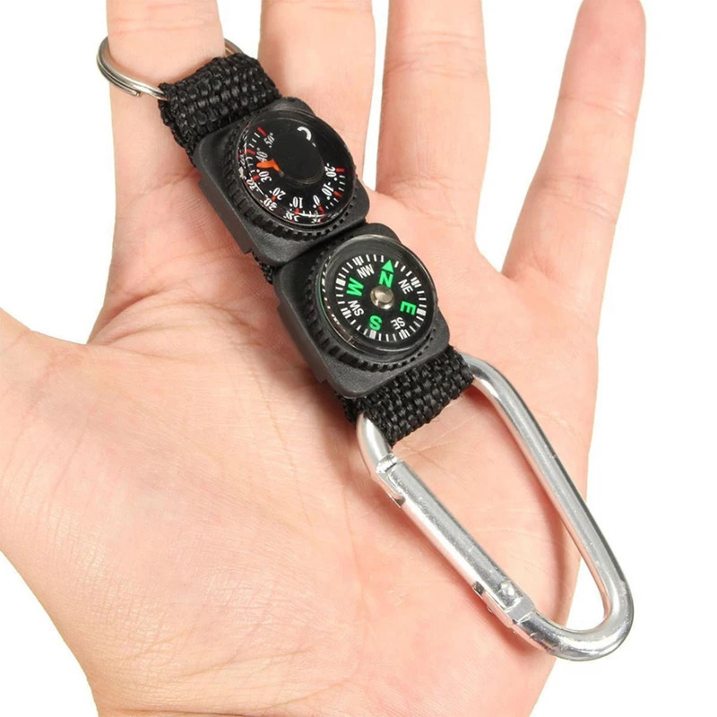 1pc Universal Multifunction 3  - Compass Keychain Mini recensie en prijs