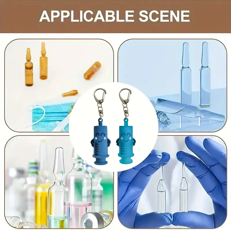 [New] Syringe-Shaped Ampoule B - Bottle Opener Keyring recensie en prijs