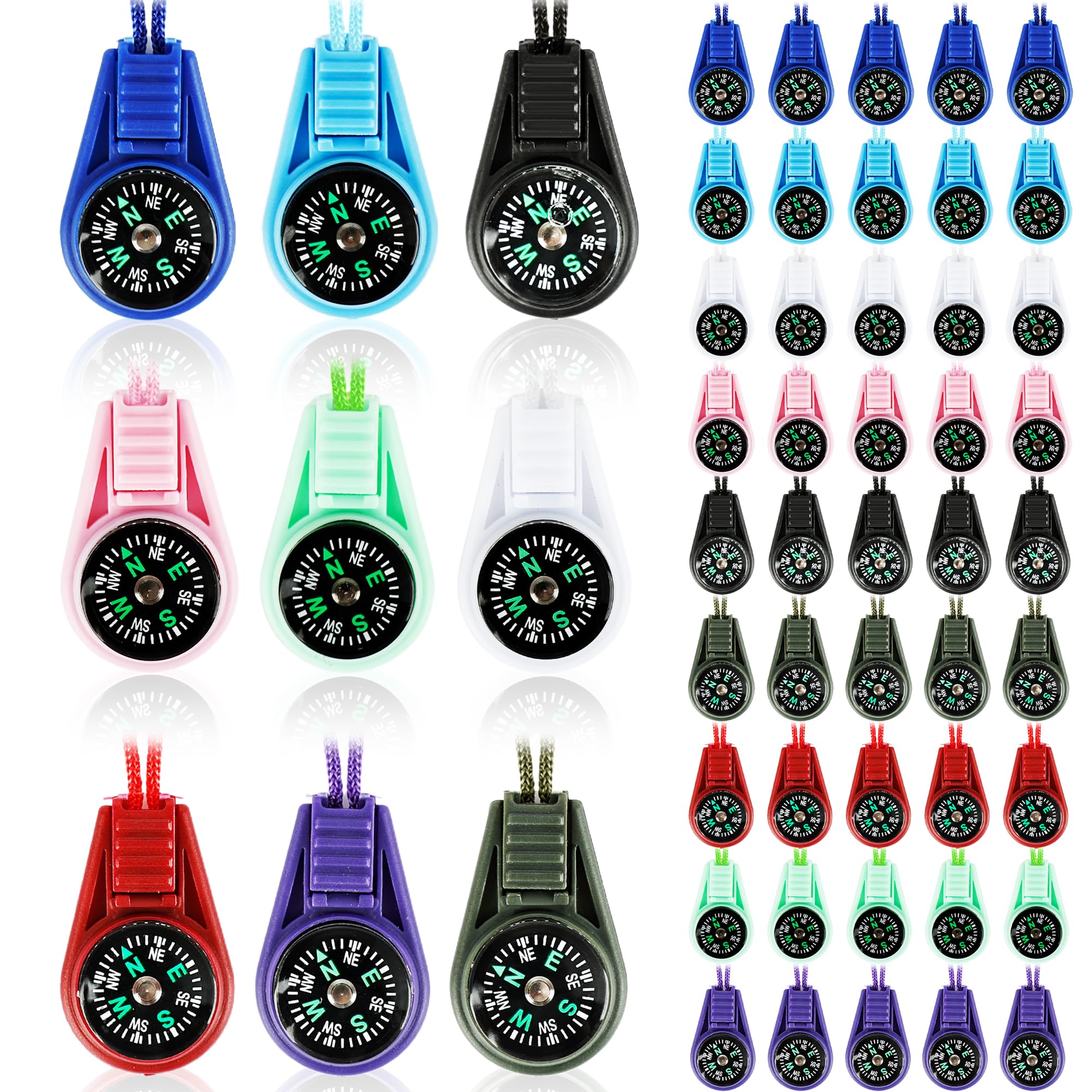 54pcs Mini Pocket Compass Keyc - Compass Keychain Mini recensie en prijs