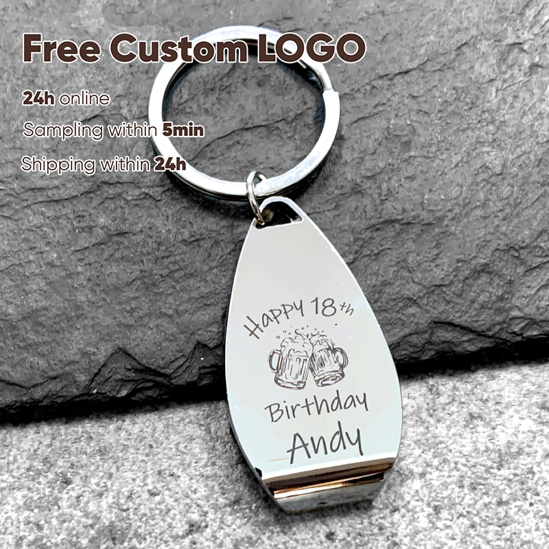 Free Personalized Metal Bottle - Bottle Opener Keyring recensie en prijs
