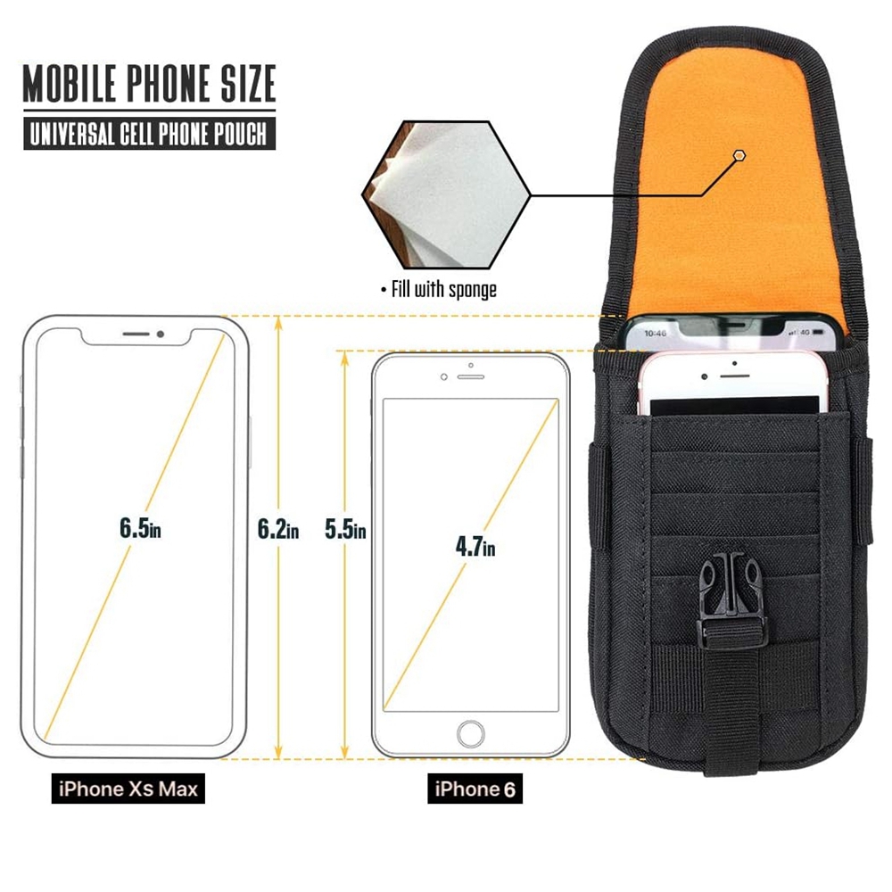 Tactical Phone Pouch Molle,Sma - Edc Concealed Carry Belt recensie en prijs