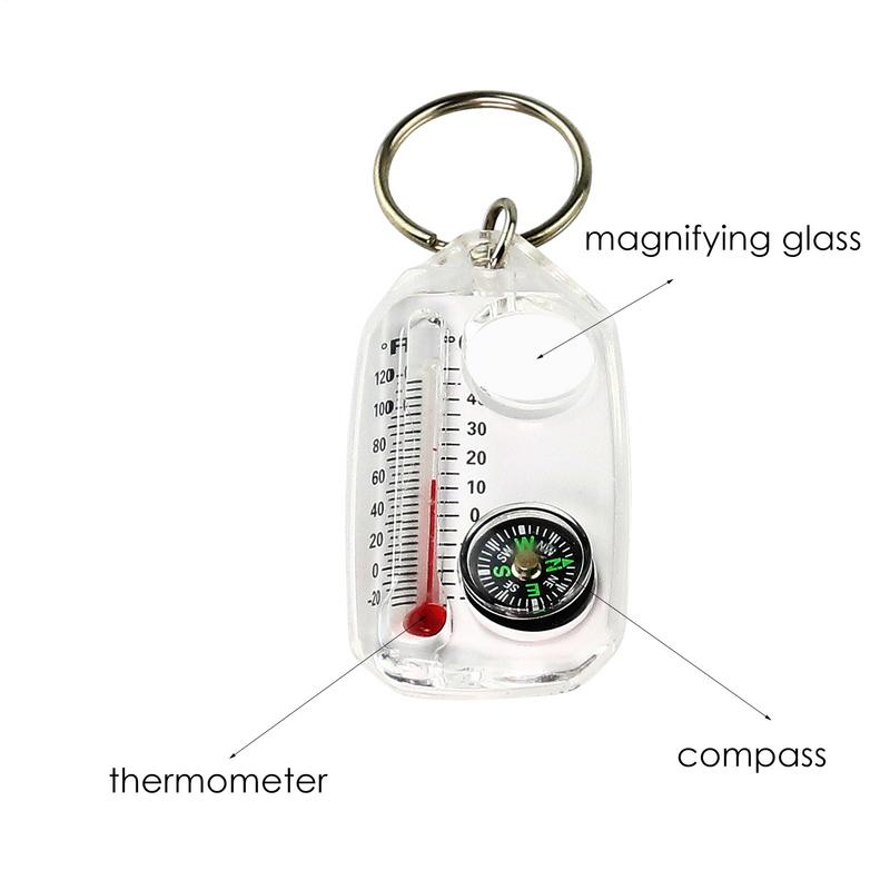 Mini Keychain multifunction Ca - Compass Keychain Mini recensie en prijs