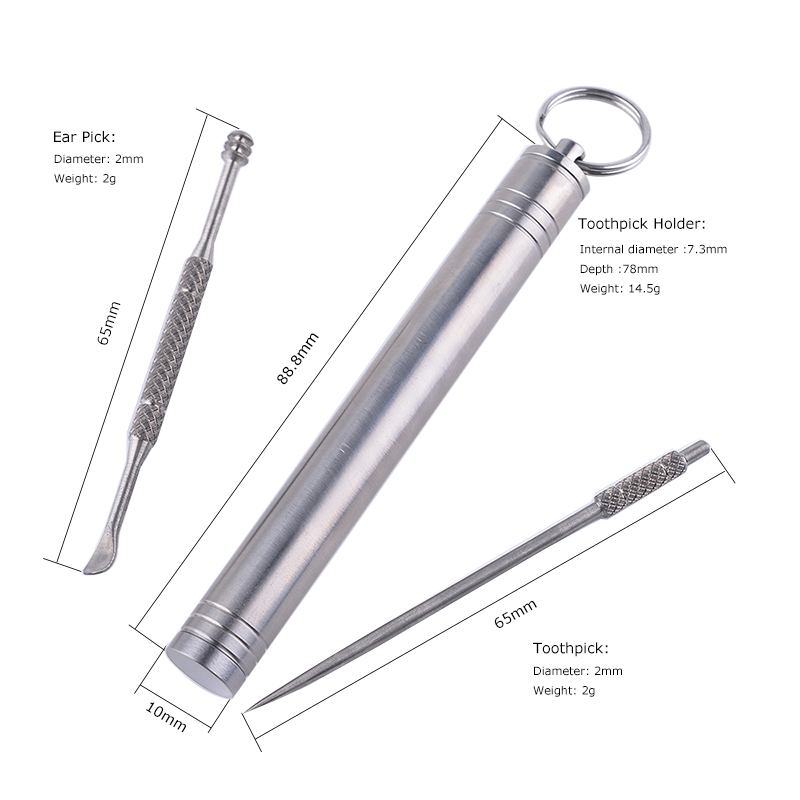 Titanium Pill Capsule Fob Matc - Pill Fob Capsule recensie en prijs
