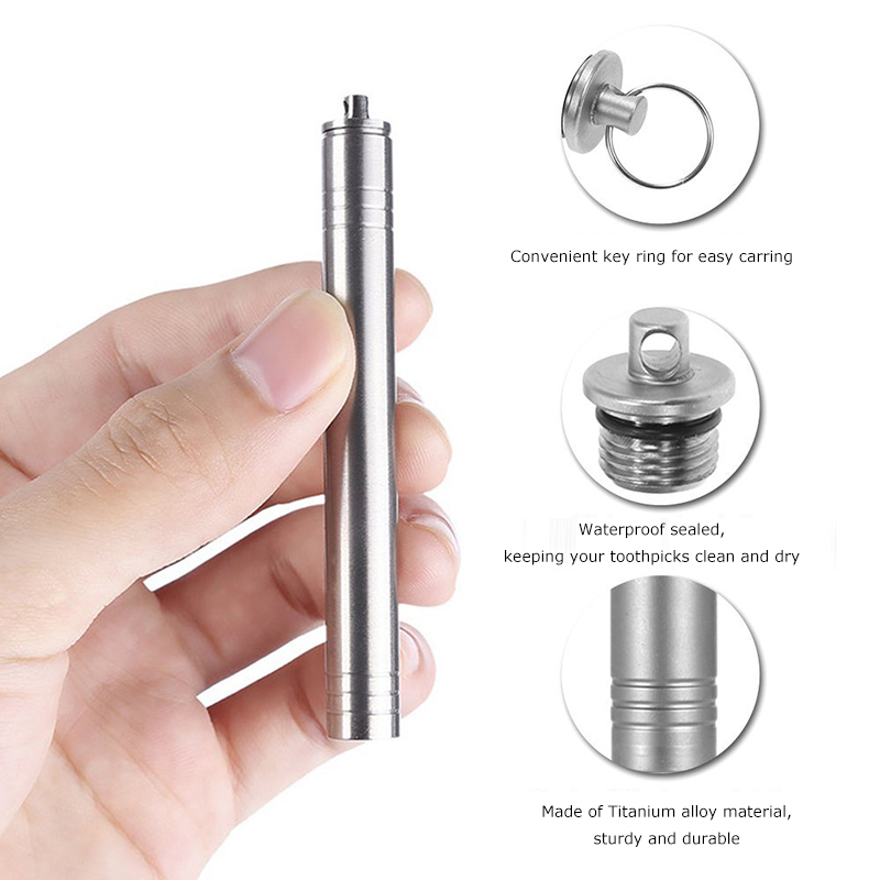 Titanium Pill Capsule Fob Matc - Pill Fob Capsule recensie en prijs