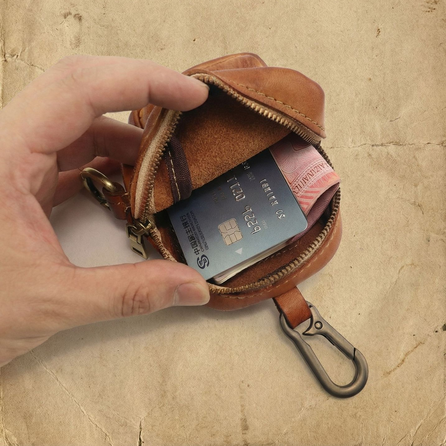 Rugged Vintage Leather Mini Cl - Leather Edc. Carry Pouch recensie en prijs
