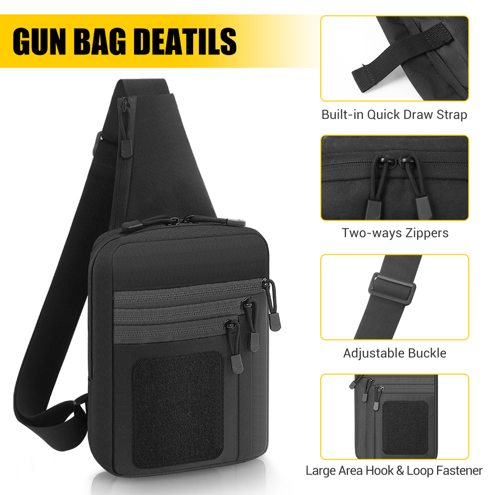 Tactical Pistol Gun Bag Concea - Edc Carry Bag For Pistol recensie en prijs