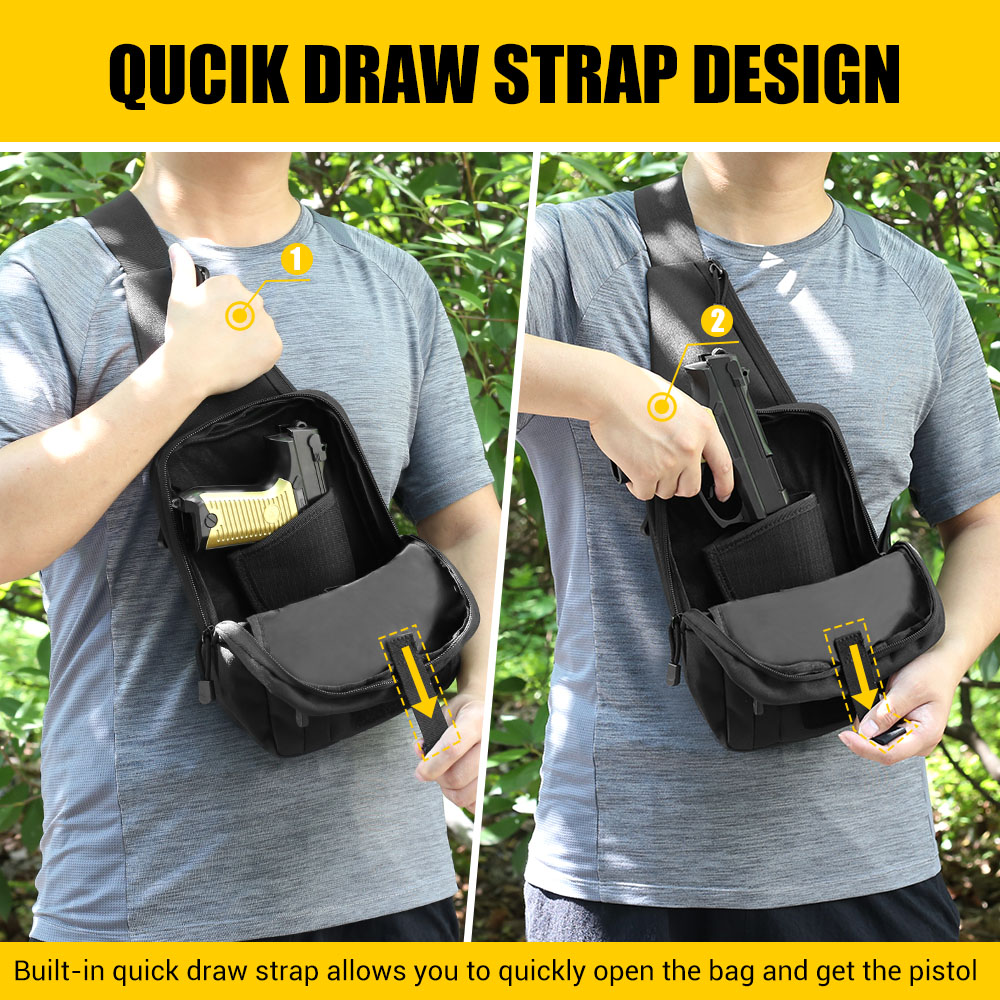 Tactical Pistol Gun Bag Concea - Edc Carry Bag For Pistol recensie en prijs