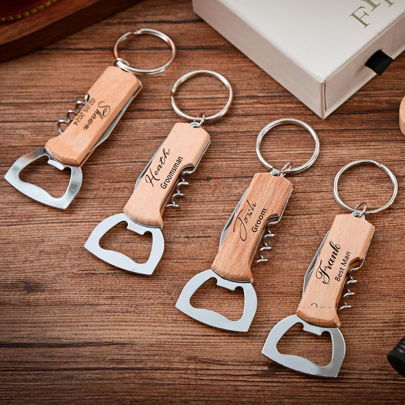 Personalized Beer/Wine Bottle  - Bottle Opener Keyring recensie en prijs