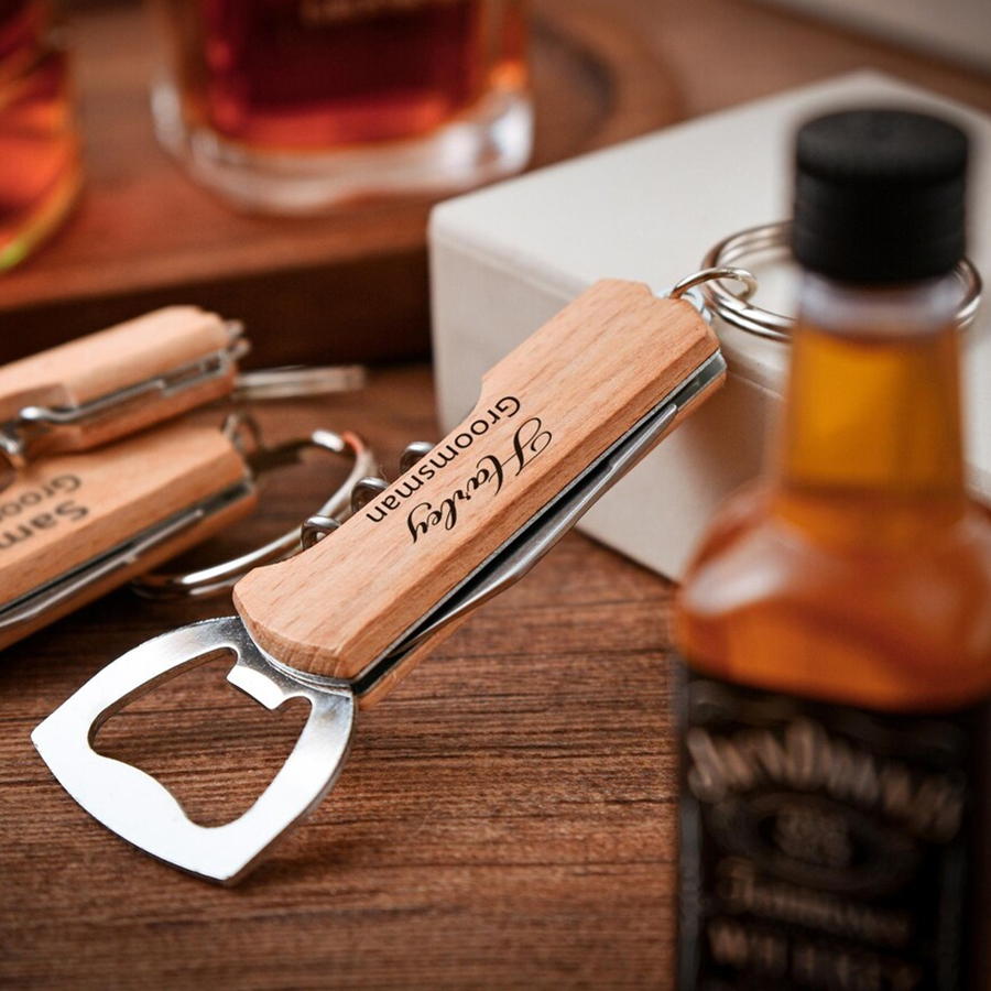 Personalized Beer/Wine Bottle  - Bottle Opener Keyring recensie en prijs