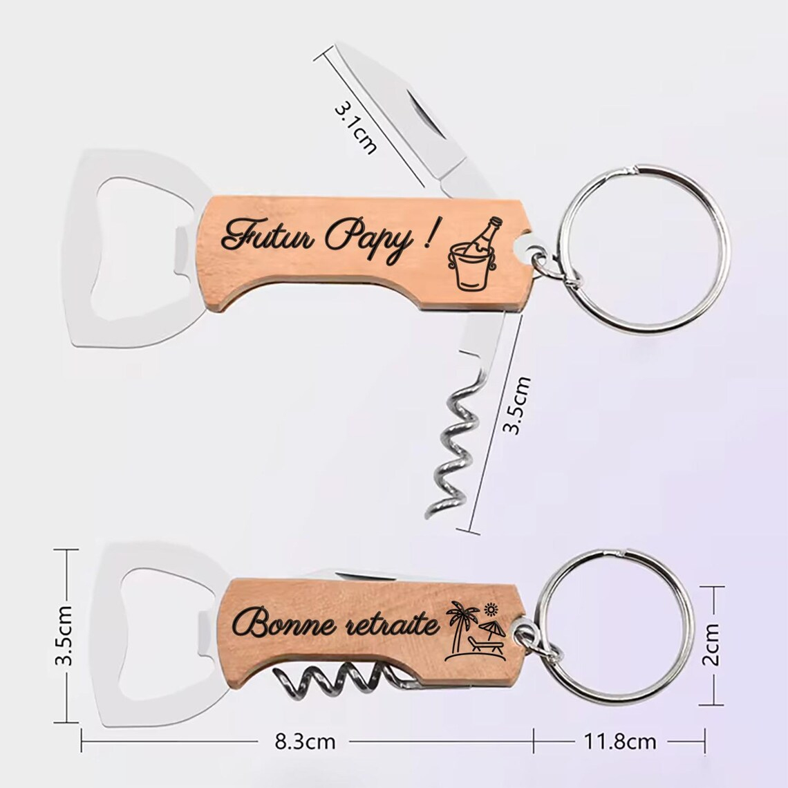 Personalized Beer/Wine Bottle  - Bottle Opener Keyring recensie en prijs