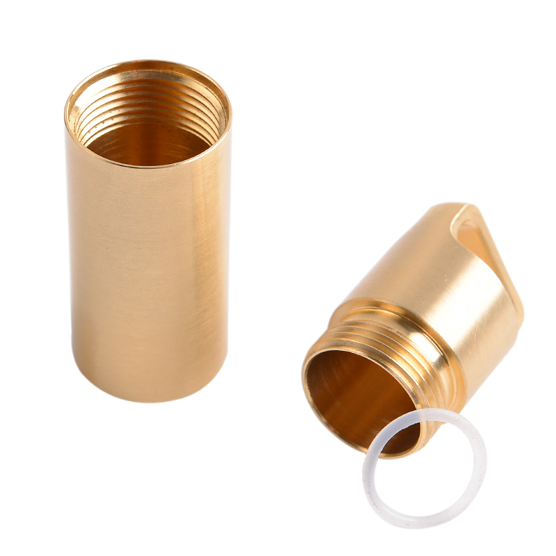Brass Airtight Watertight Stor - Pill Fob Capsule recensie en prijs