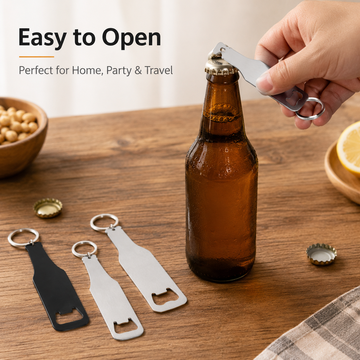 Custom Engraved Stainless Stee - Bottle Opener Keyring recensie en prijs