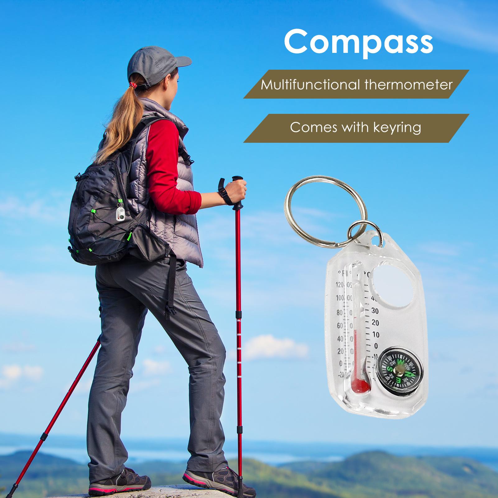 Multi-function Mini Keychains  - Compass Keychain Mini recensie en prijs