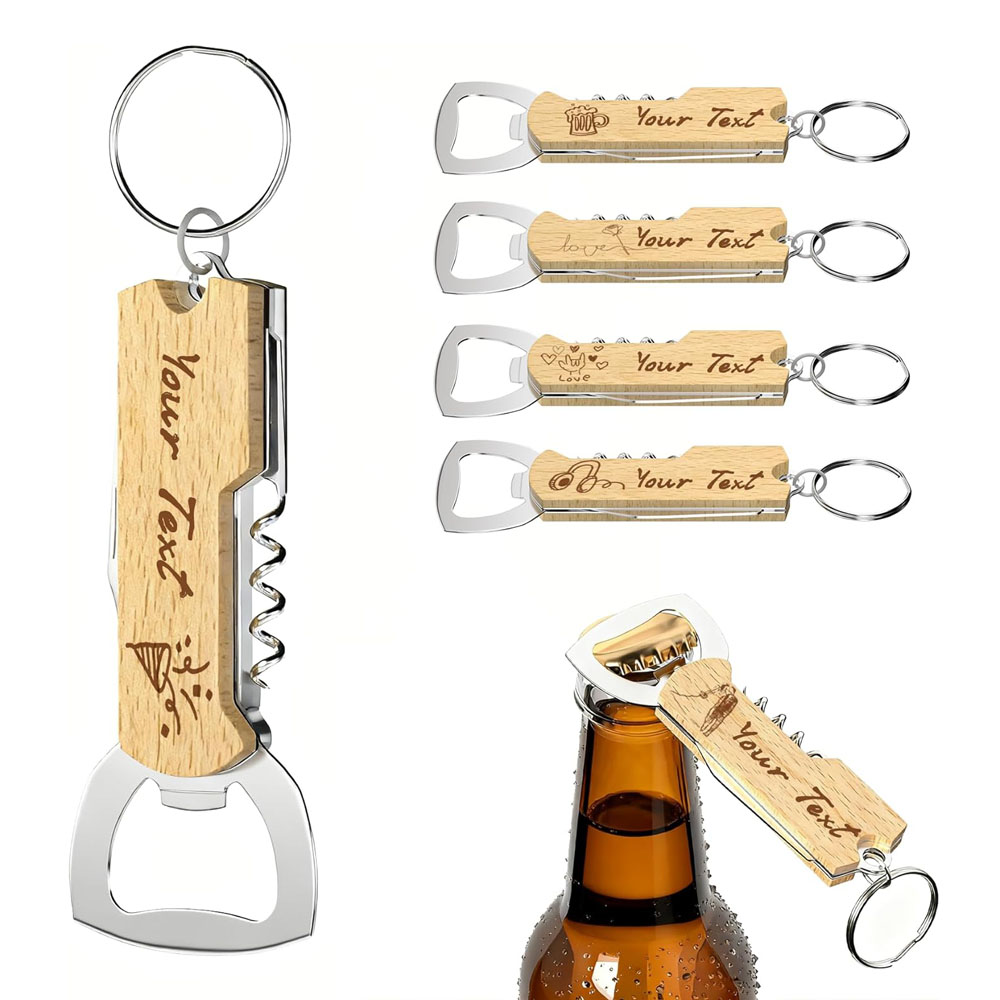 Custom Engraved Logo Bottle Op - Bottle Opener Keyring recensie en prijs