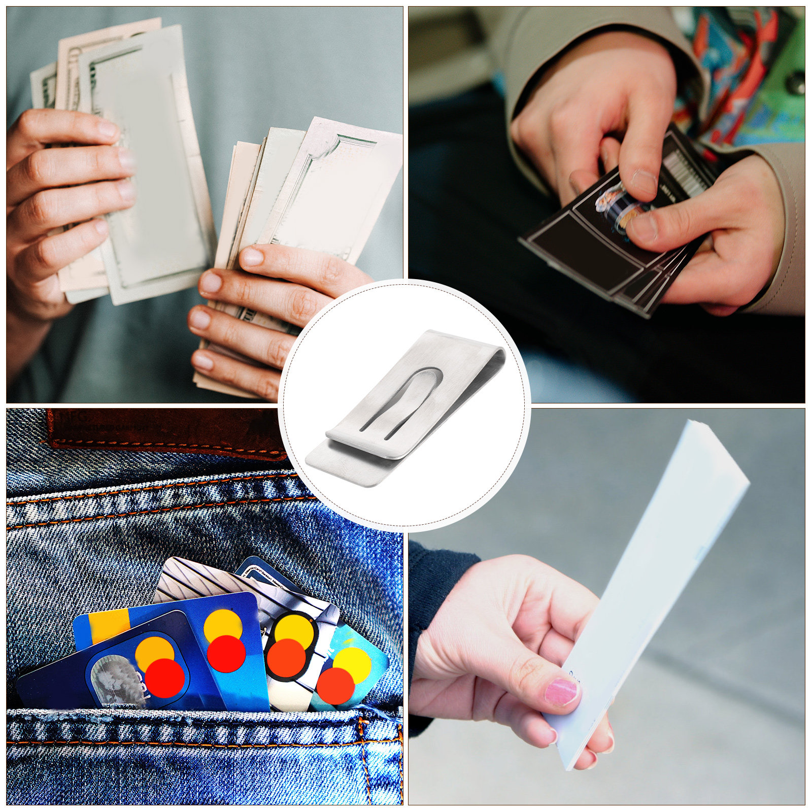 Titanium Money Clip Portable C - Wallet Slim Titanium recensie en prijs