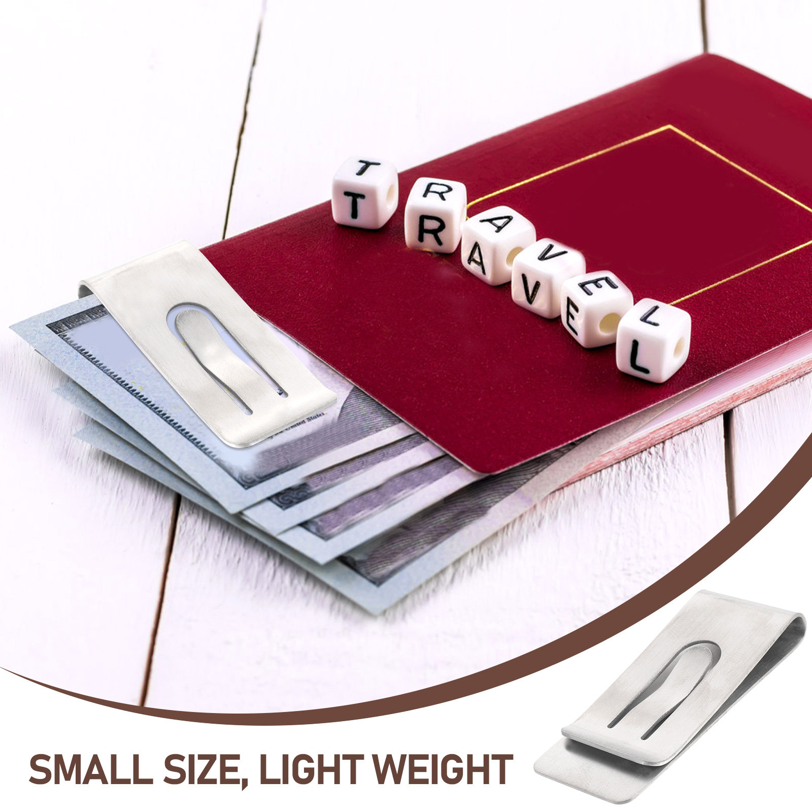 Titanium Money Clip Portable C - Wallet Slim Titanium recensie en prijs