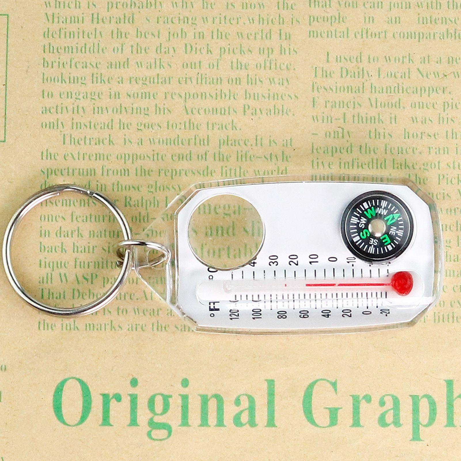 3in 1Pocket Survival Compass M - Compass Keychain Mini recensie en prijs