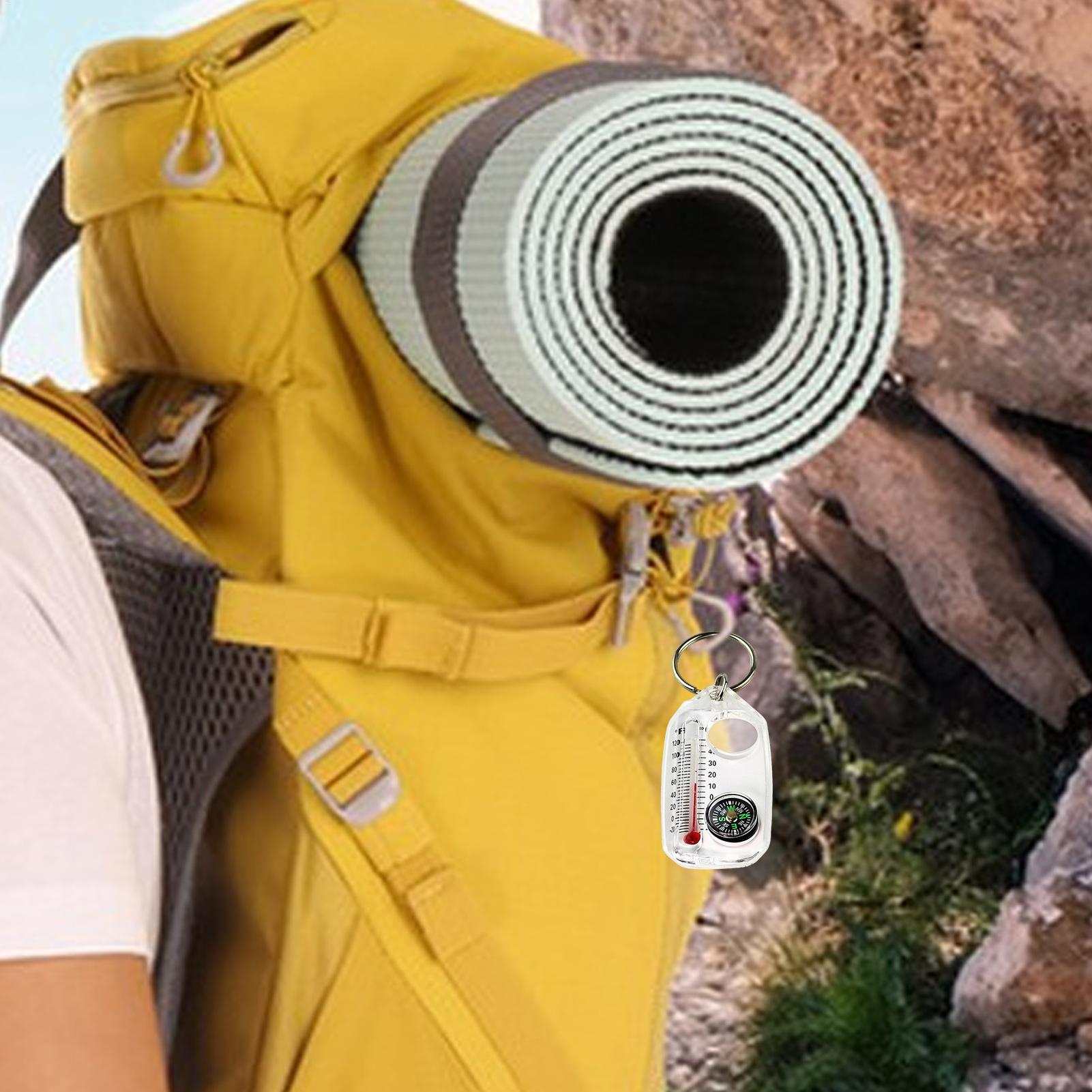3in 1Pocket Survival Compass M - Compass Keychain Mini recensie en prijs