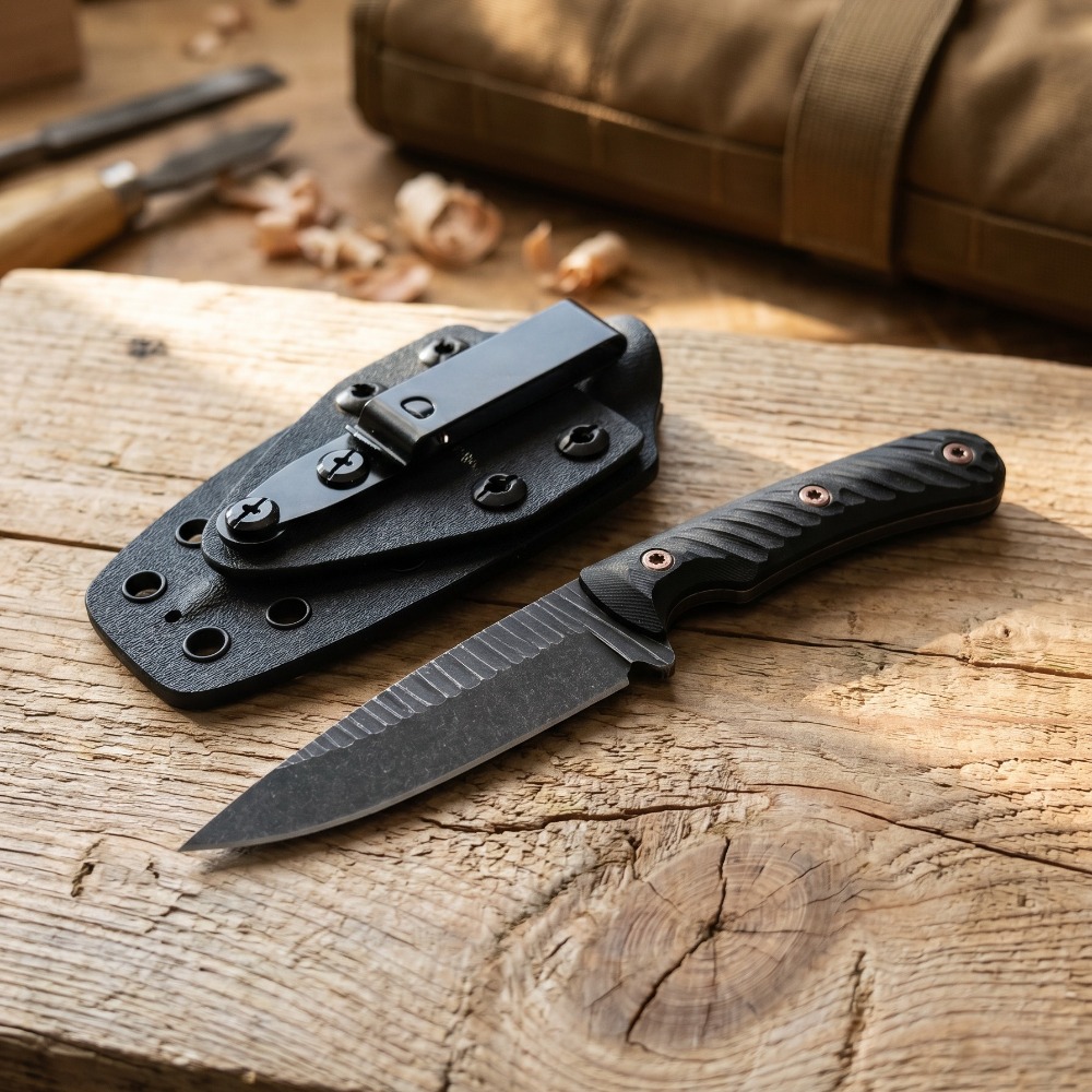 Full Tang Bushcraft Knife D2 B - Edc Fixed Blade Deep Carry recensie en prijs