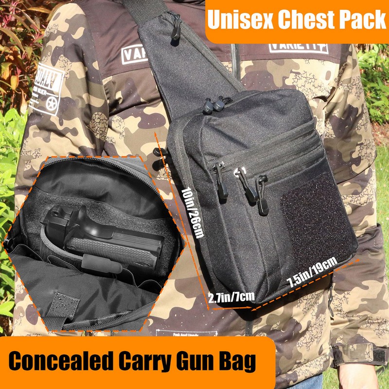 New Tactical Chest Bag Pistol  - Edc Carry Bag For Pistol recensie en prijs