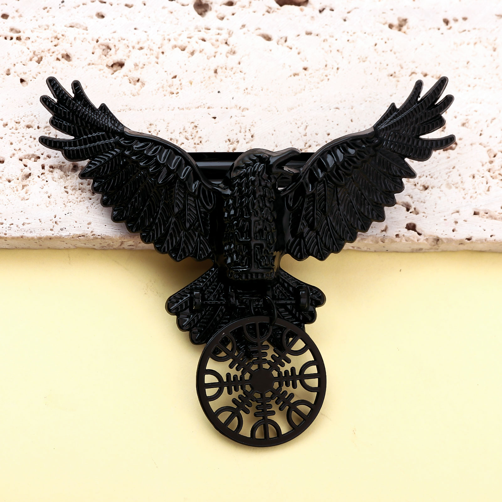 Vintage Viking Black Crow Neck - Compass Keychain Mini recensie en prijs