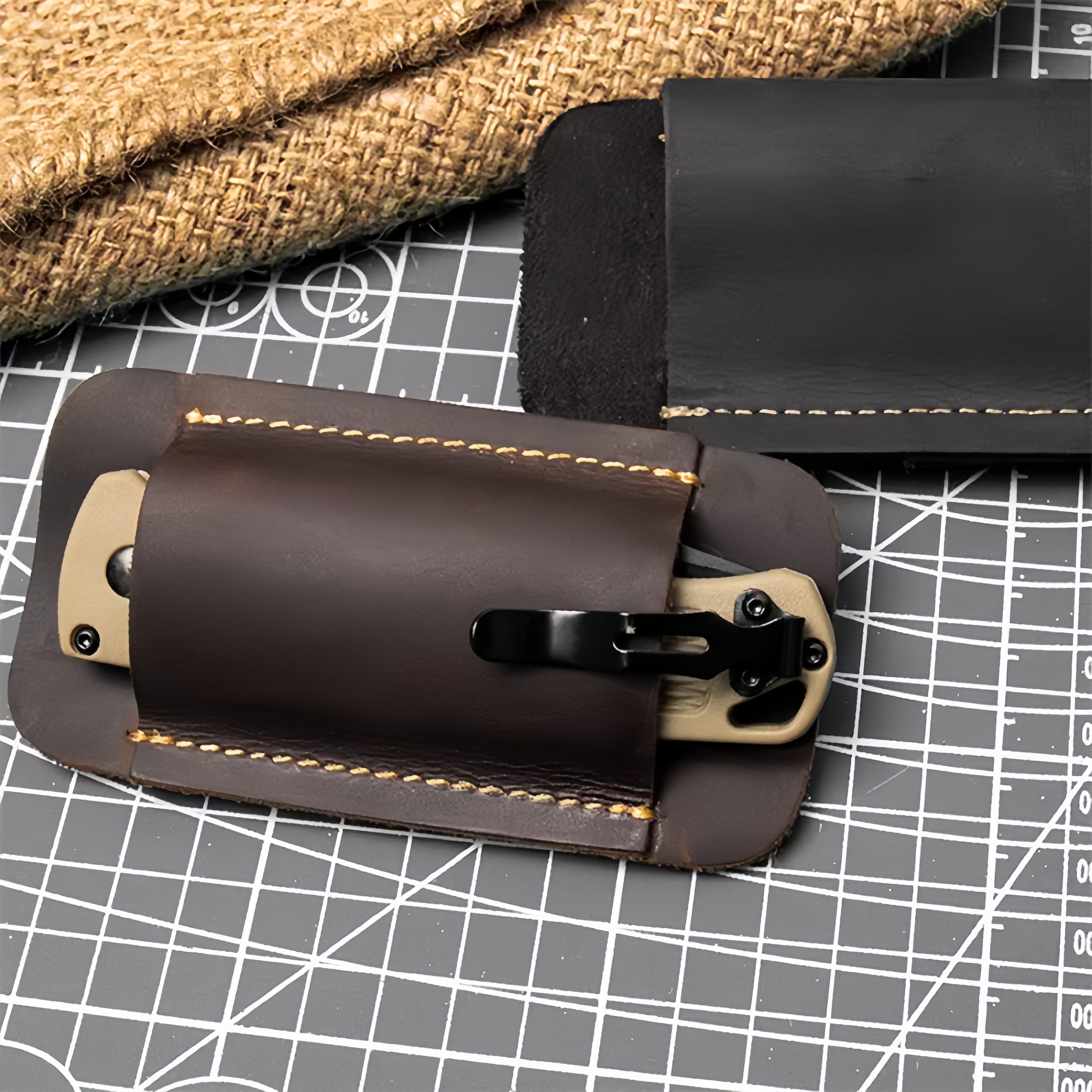 Outdoor EDC Leather Holster –  - Leather Edc. Carry Pouch recensie en prijs