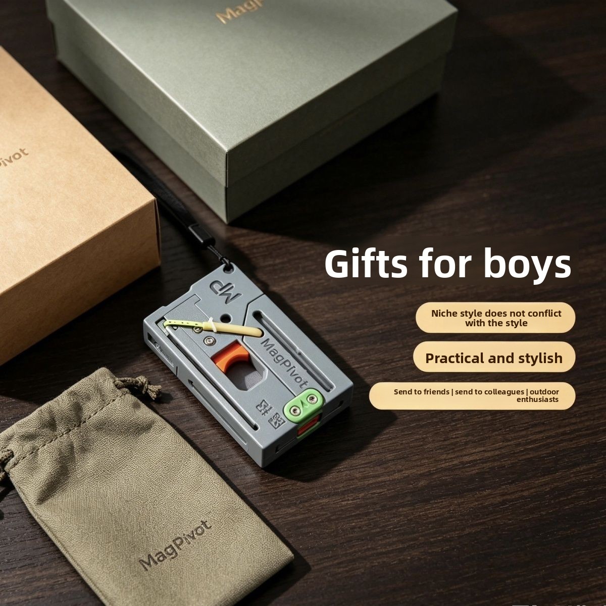MagaPivot Card Slingshot Porta - Edc Carry Card recensie en prijs