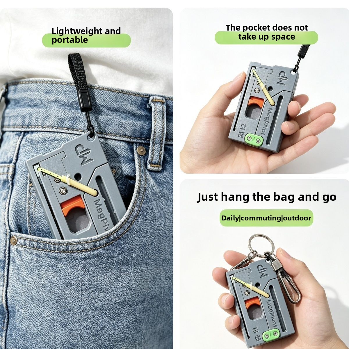 MagaPivot Card Slingshot Porta - Edc Carry Card recensie en prijs