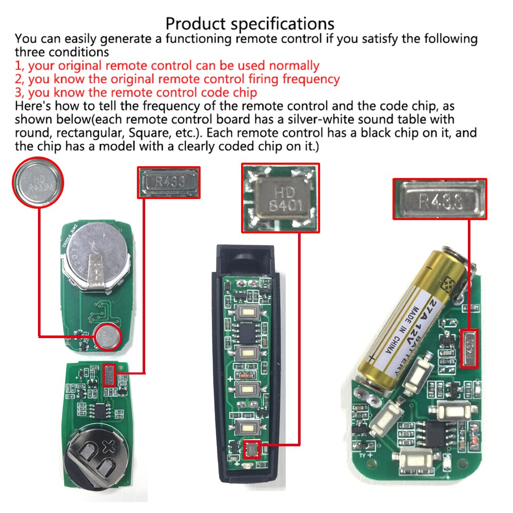 433MHZ Copy Remote Control Aut - Bottle Opener Keyring recensie en prijs