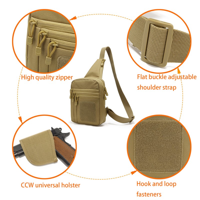 EDC 1000D Tactical Chest Bag P - Edc Carry Bag For Pistol recensie en prijs