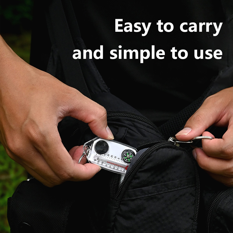 Outdoor Equipment Compass Ther - Compass Keychain Mini recensie en prijs