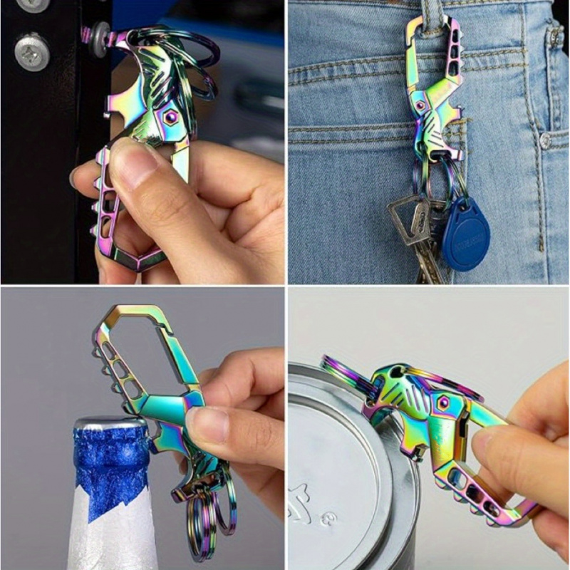 5 metal key rings, mountaineer - Bottle Opener Keyring recensie en prijs