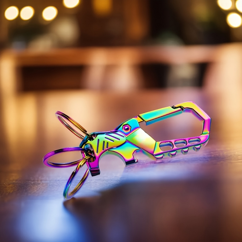 5 metal key rings, mountaineer - Bottle Opener Keyring recensie en prijs