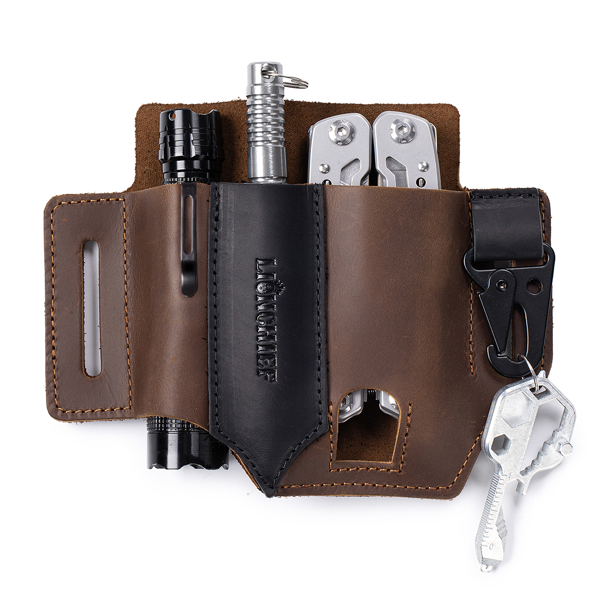 Genuine Leather Multitool Shea - Leather Edc. Carry Pouch recensie en prijs